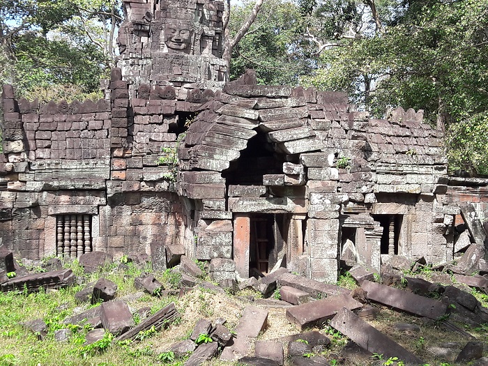 temple Cambodge Prasat Preah Stung entrée