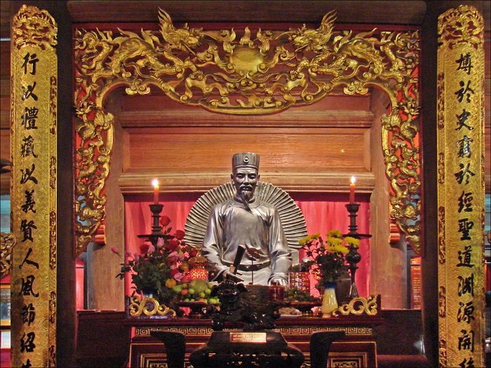 Temple Littérature Hanoi chu van an