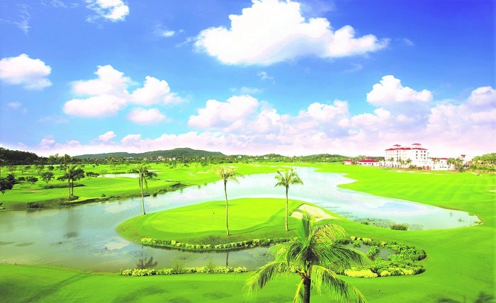 terrain golf Vietnam song gia