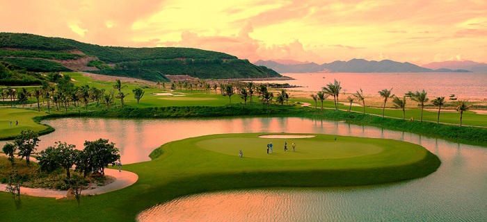 terrain golf Vietnam vinpearl nha trang