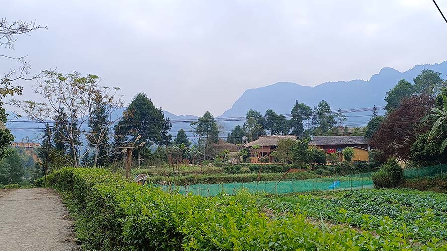 La vie paisible au village de Nam Dam - Ha Giang. Photo : TITC