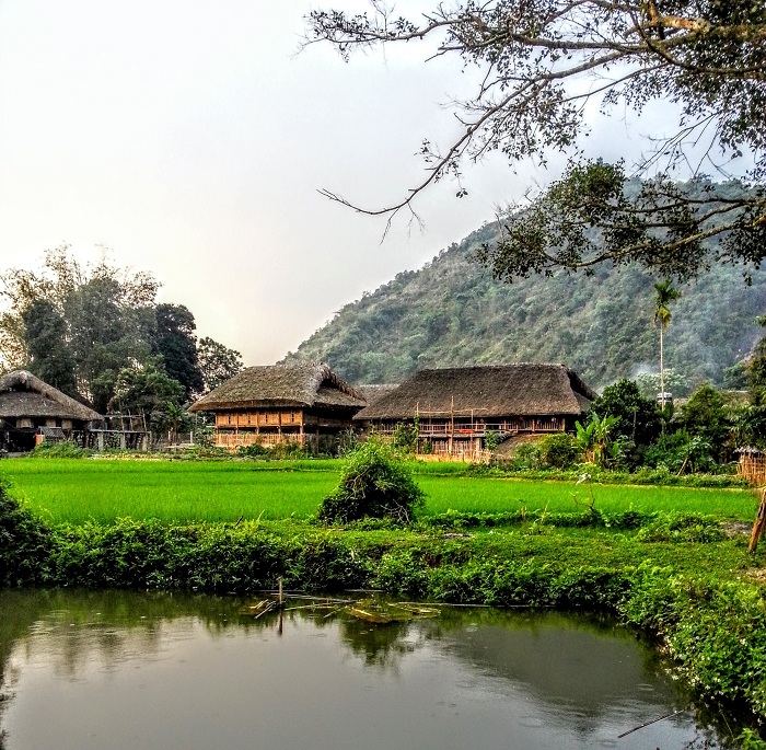 Les paysages du village de Tha attirent de nombreux touristes à visiter et à se détendre. Photo : Vietnamtourism