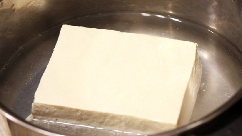 Tofu à la sauce sésame ( Đậu Hũ Sốt Mè )
