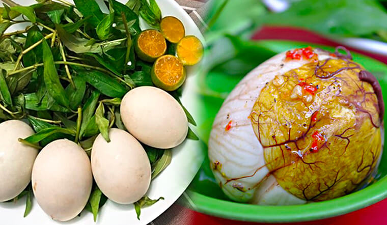 œufs Balut Vietnam