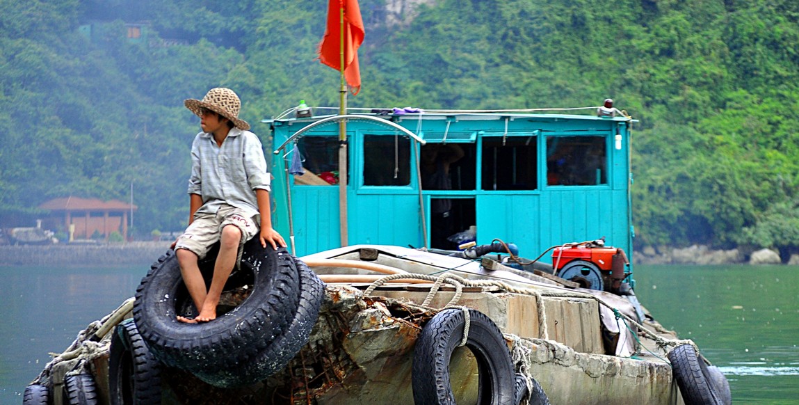 La baie d'Halong. Source : mondeasie.com