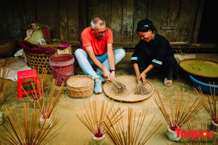village Phia Thap encens mélange de poudre 