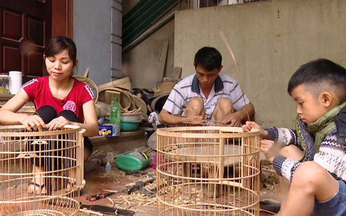 village artisanal autour Hanoi canh hoach
