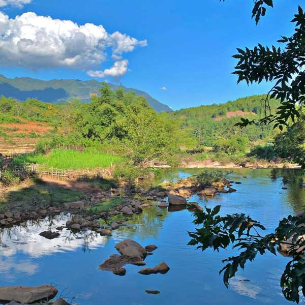 Village de Buoc à Mai Hich Mai Chau