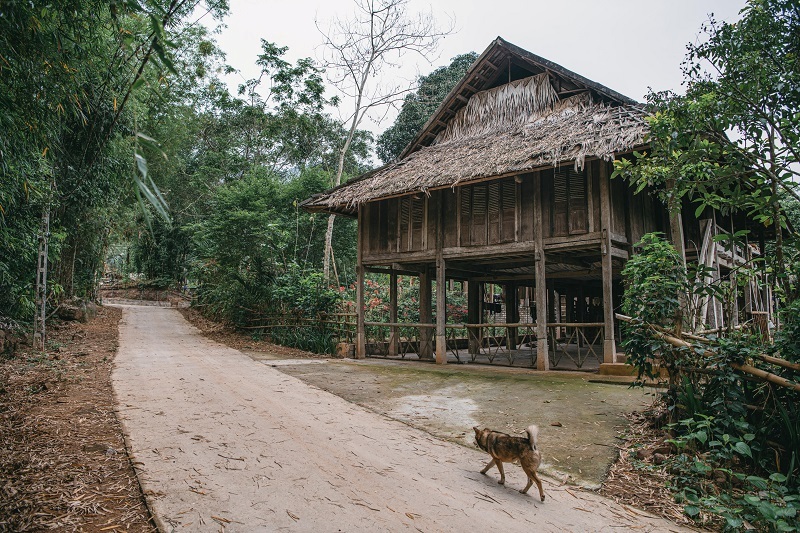 village de Buoc à Mai Chau