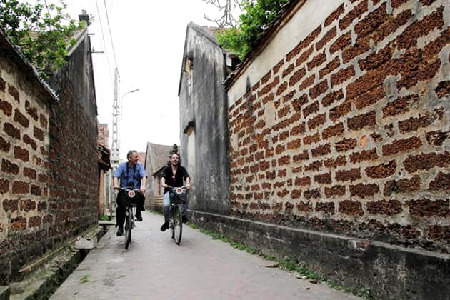 Balade à vélo au village de Dong Ngac