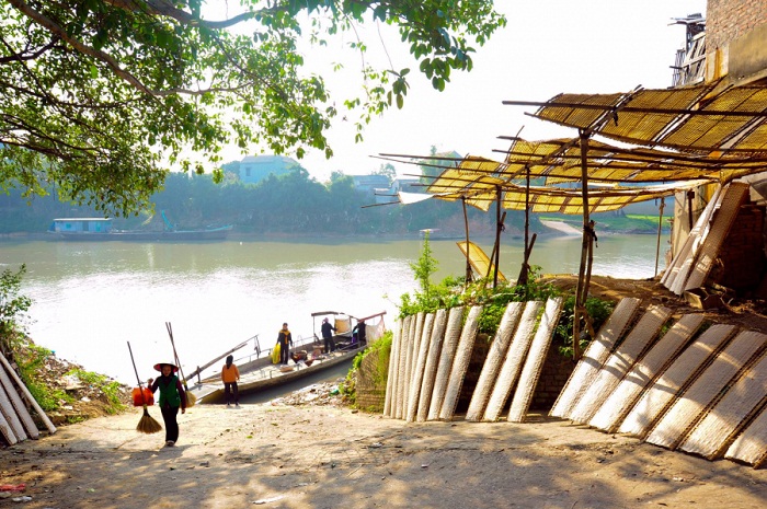 villages artisanat Hanoi cu da riviere