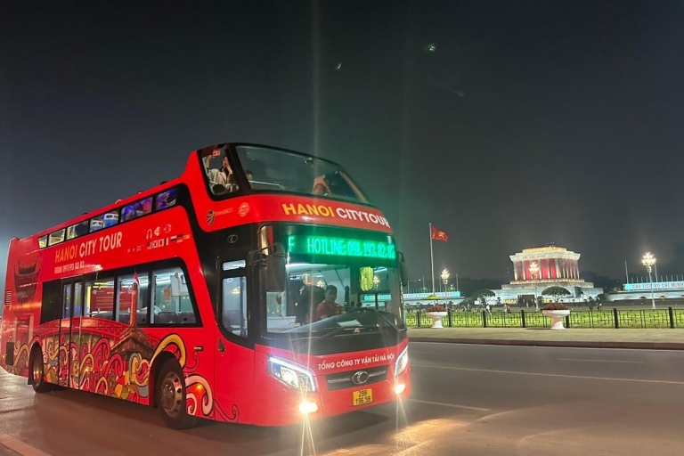 Visite nocturne d'Hanoï en bus