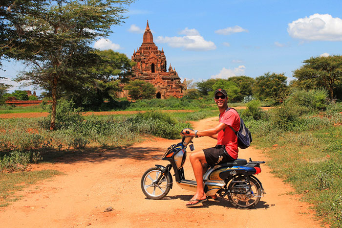 Visiter Bagan vélo électrique
