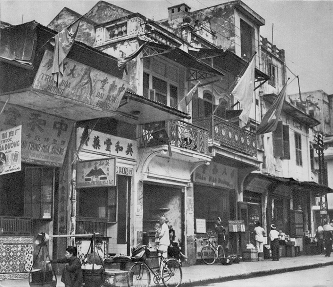 vieux quartier hanoi rue hang buom
