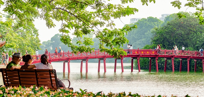 Visiter Hanoi 2 jours lac hoan kiem