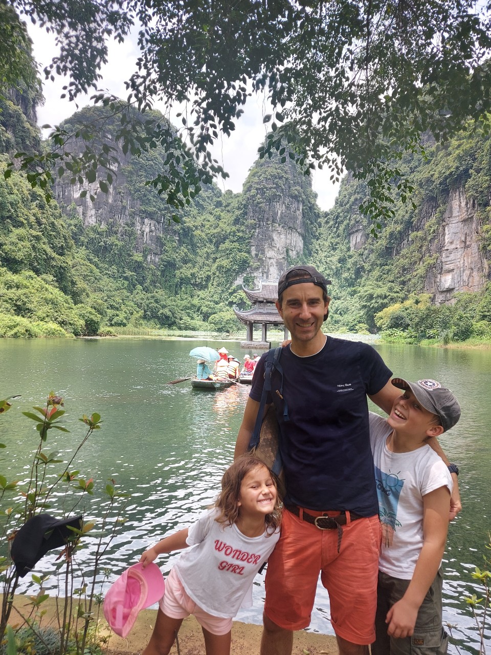 voyage en famille au Vietnam à NInh Binh
