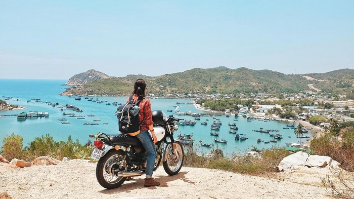 voyage moto Vietnam mer