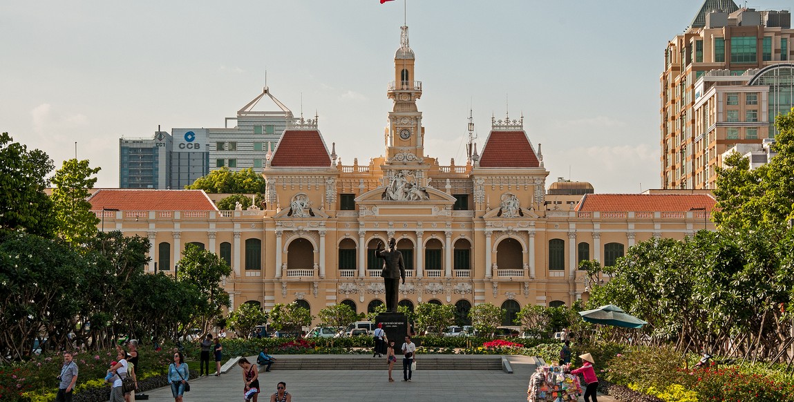 Ho Chi MInh-ville (Saigon). Source : mondeasie.com