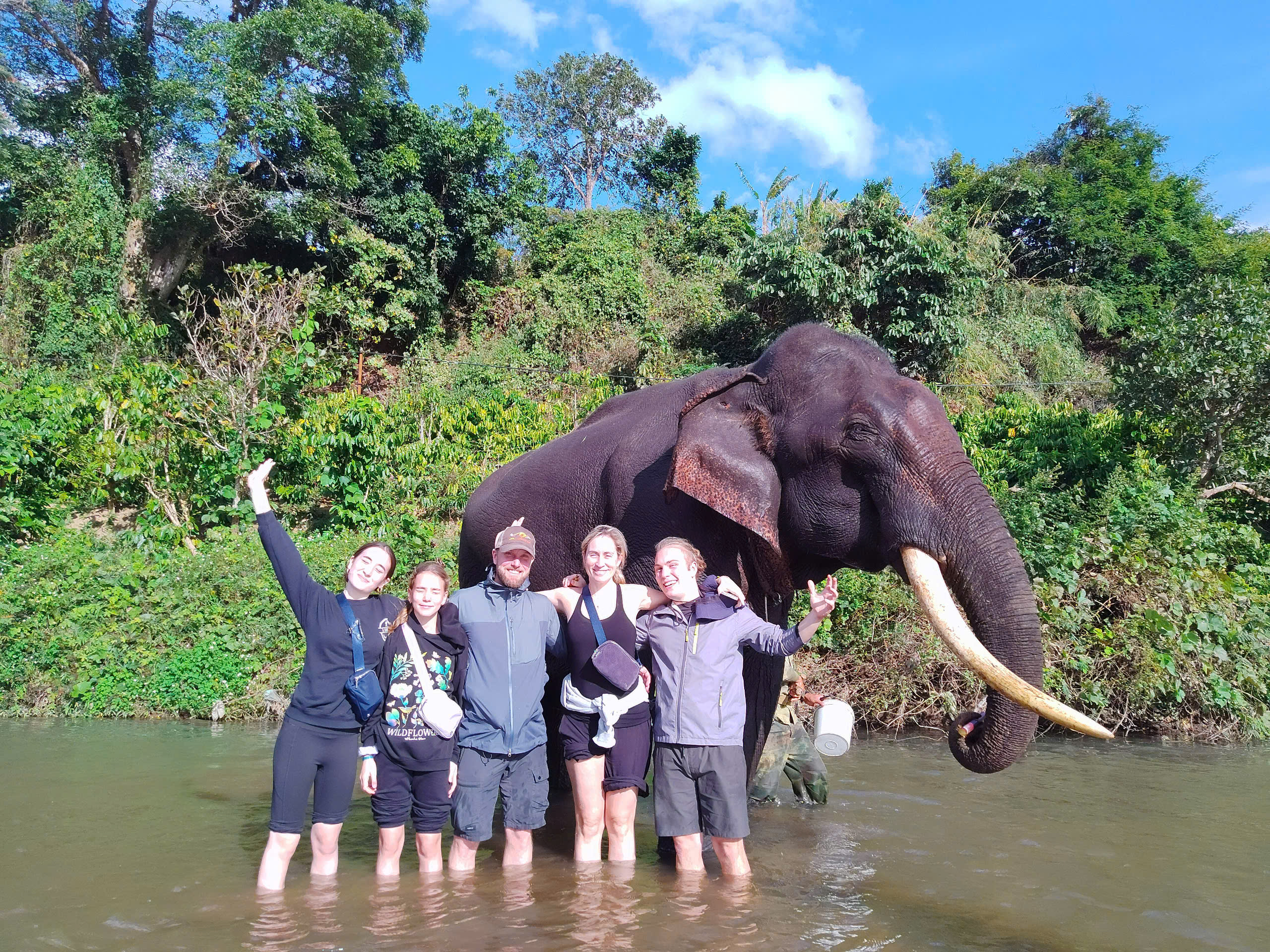 Les voyageurs francophones au Vietnam avec Authentik Vietnam. Photo : Authentik Vietnam