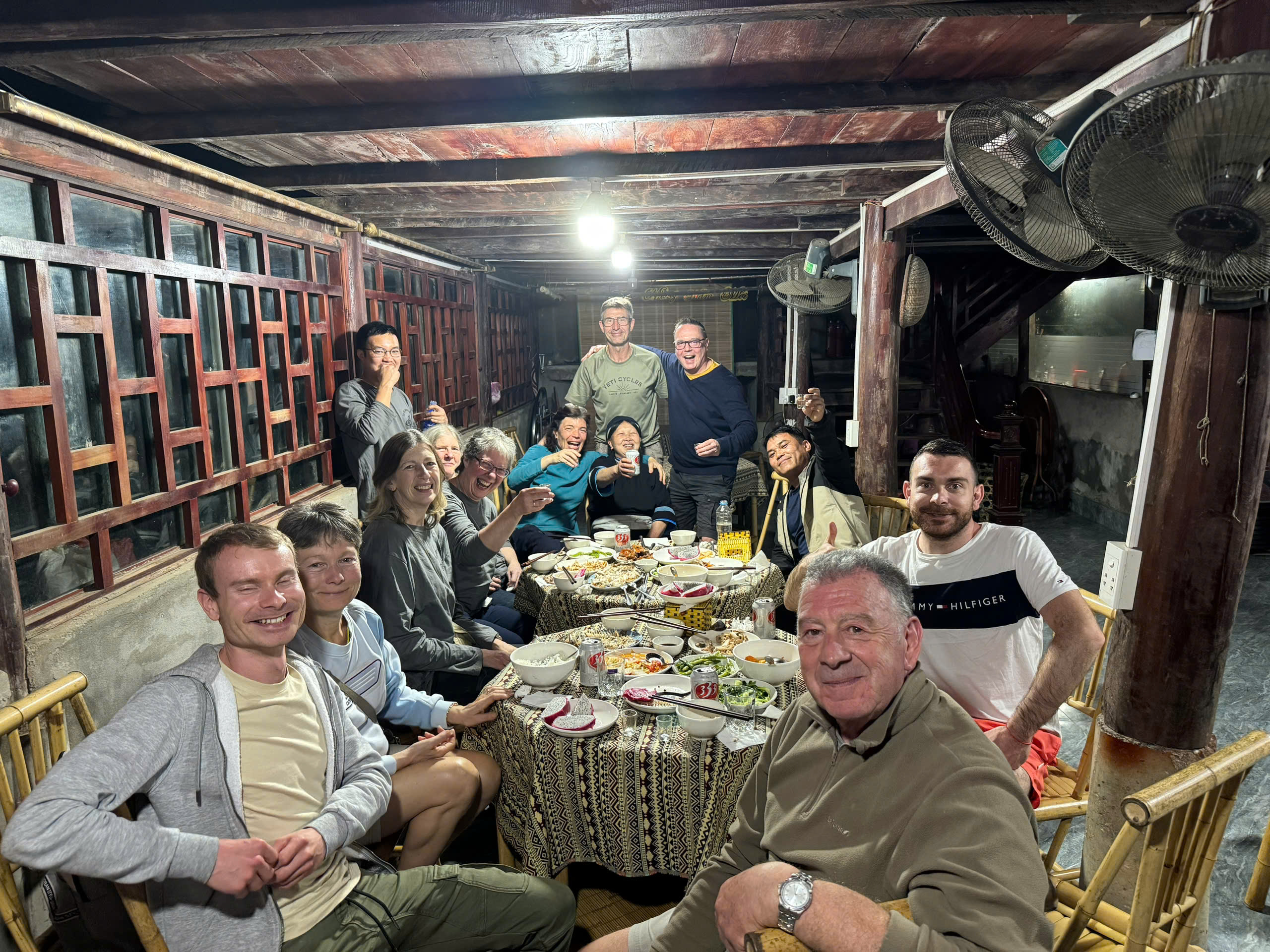 Un repas partagé chez l'habitant à Cao Bang