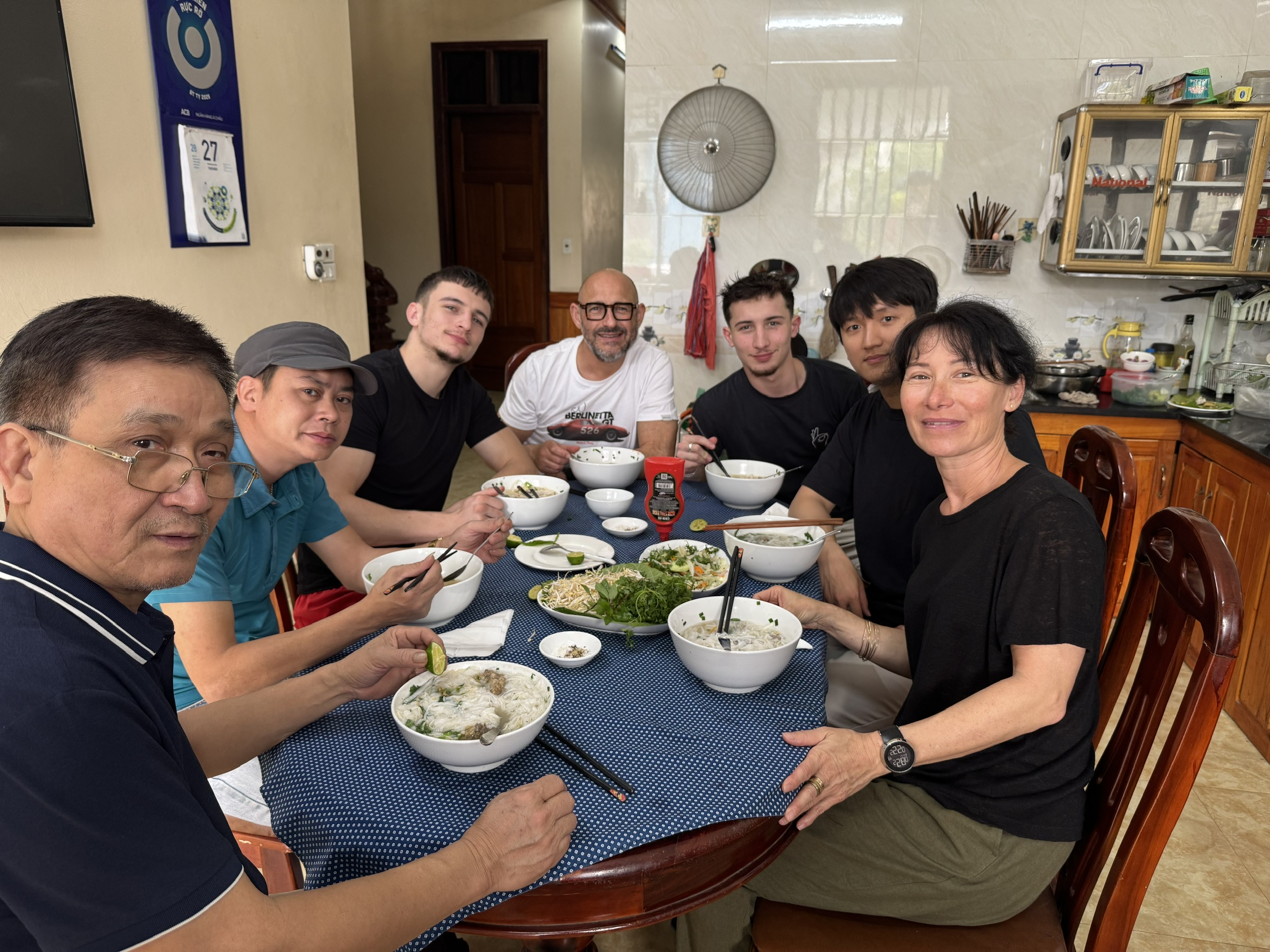 Repas partagé chez l'habitant