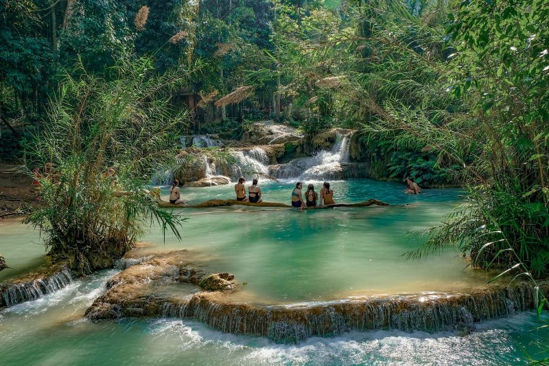 Luang Prabang – Chutes de Khuang Si 