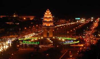 Phnom Penh - arrivée