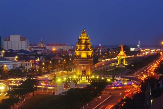 Phnom Penh - arrivée