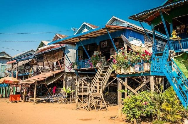 Siem Reap - village de Kampong Pluck