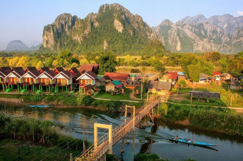 Luang Prabang –  Vang Vieng 